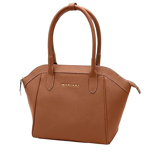 Mariart Petúnia Bolsa Shoulder Feminina de Couro Bovino Legítimo