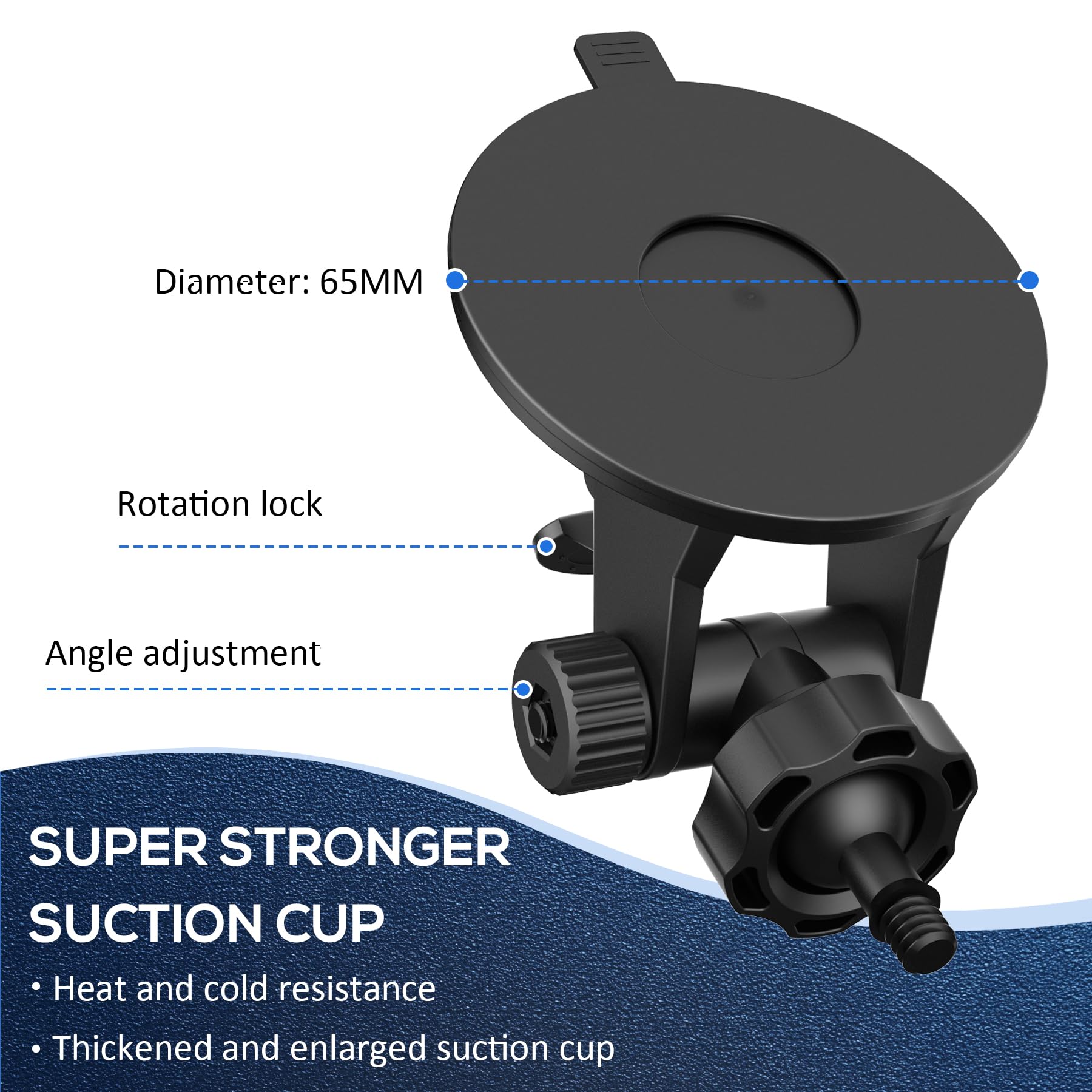 Aazon.co: VToe Radar Detector Suction Cup Ount Holder Copatible