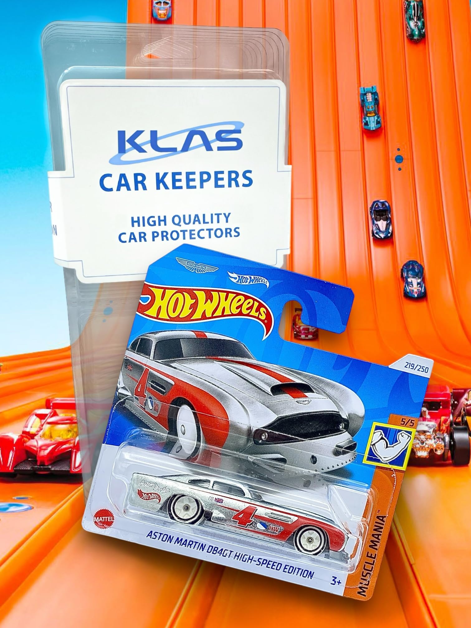 Hot Wheels Aston Martin DB4GT High-Speed Edition (Metal and Red) 5