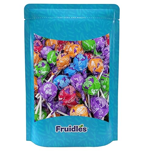Miniatura 4 de Tootsie Roll Pop, sabores originales de bayas silvestres, sin maní, sin gluten, envuelto individualmente, paquete variado de 5 sabores (20 unidades