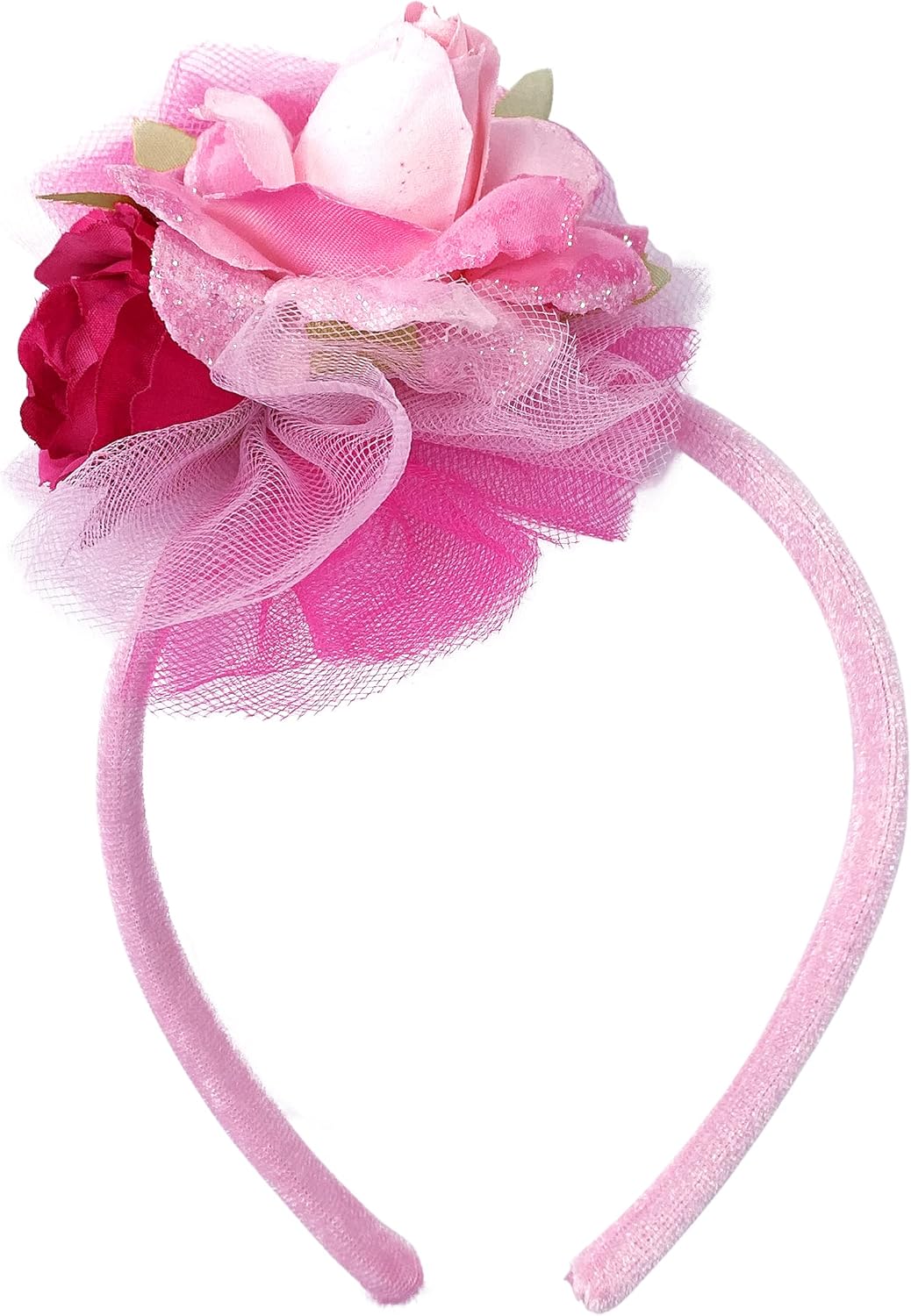 Fairy Costume Dress for Girls, Green Princess Flower Girl Dress, Tutu Dress with Headband and Wings - Image 5