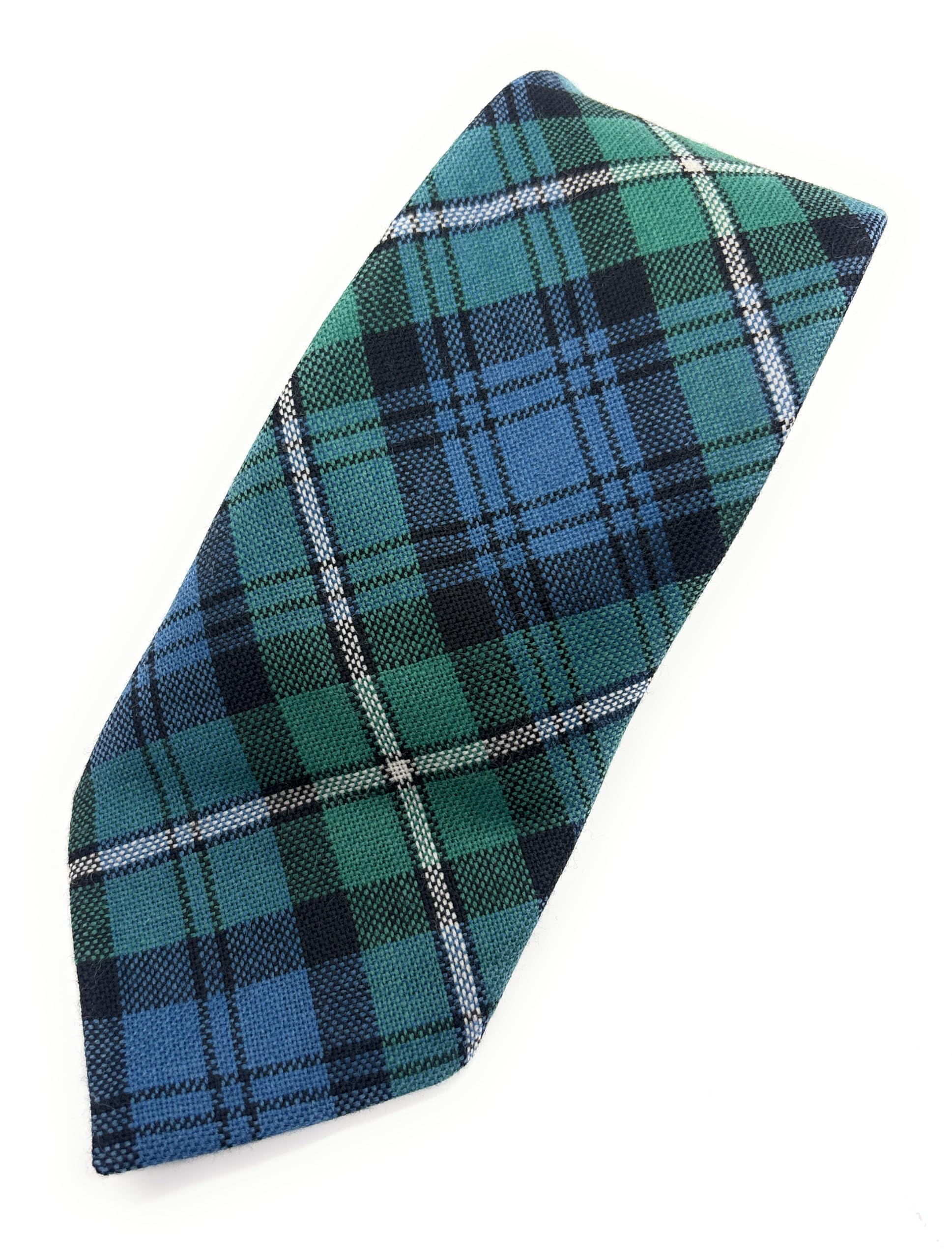 Scottish Essence Forbes Ancient Pure Wool Scottish Tartan Necktie Available In Various Tartans - Made In Scotland (Forbes Ancient)