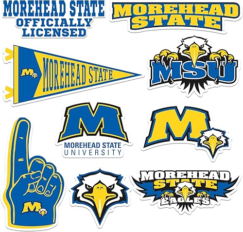 Miniatura 100 de Universidad de Florida Central - Paquete variado de 9 calcomanías de vinilo grandes de lujo - Laptop, botella de agua, álbumes de recortes, tableta