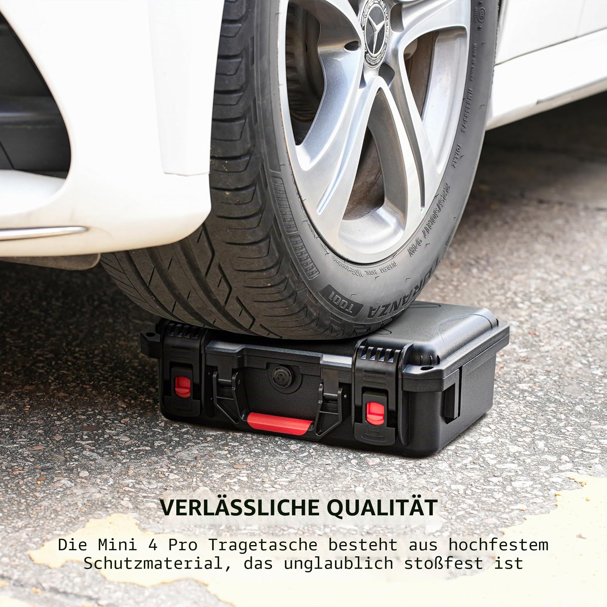 STARTRC Mini 4 Pro Waterproof Hard Case - Sichere Tragetasche für DJI Mini 4 Pro/Mini3 Fly More Combo Drohnenzubehör - Robuste und wasserfeste Aufbewahrung für DJI RC 2/RC-N2