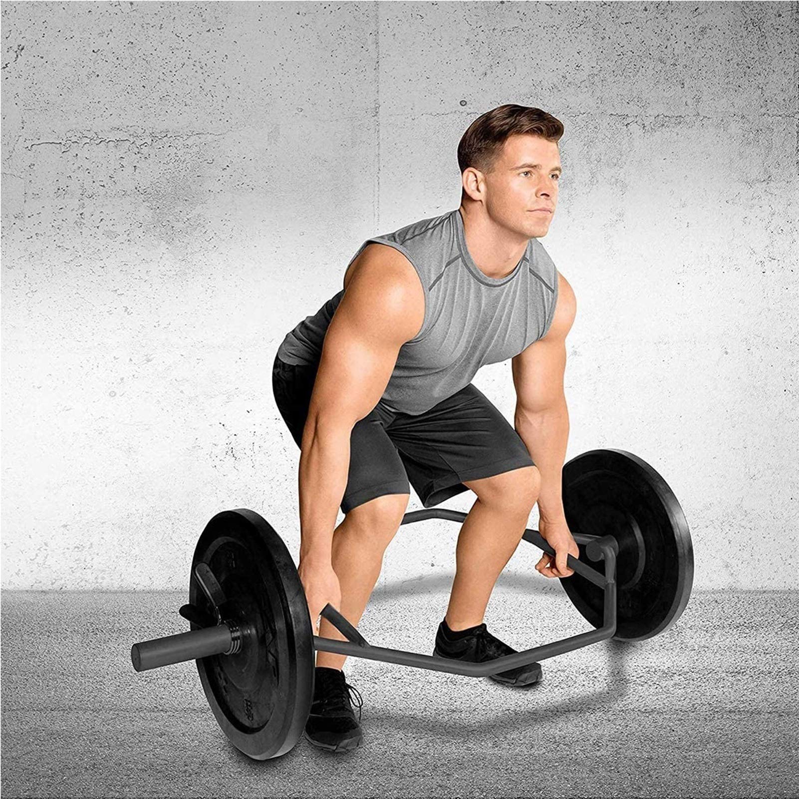 Amazon.co.jp: 六角形バー、スクワットデッドリフト六角形バーベルバー