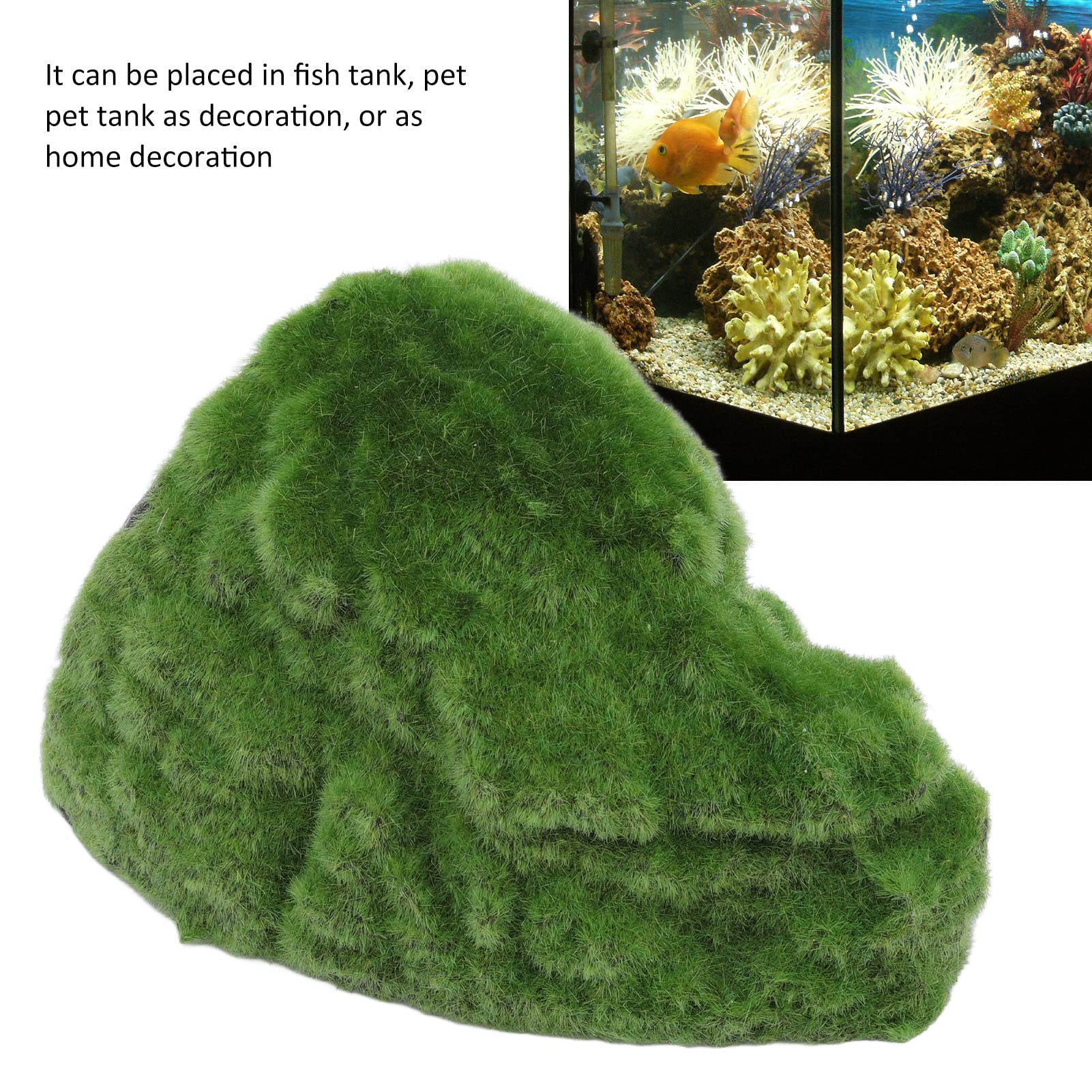 Reptile Hideout Cave, Basking Platform Tortoise Hideout Rock Reduzieren Sie Stress Fügen Sie eine Andere Landschaft für Frösche für das Haustierterrarium Hinzu