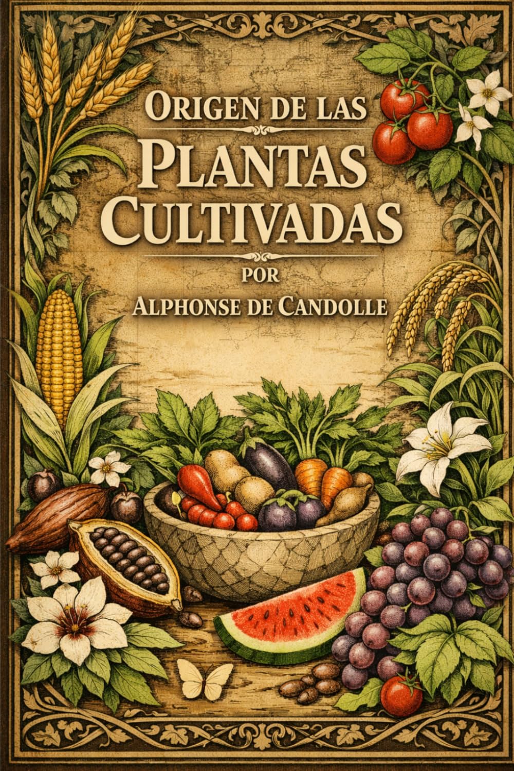 El Origen de las Plantas Cultivadas: Edición Archivística Definitiva de la Obra Fundacional sobre Historia Botánica y Evolución Agrícola
