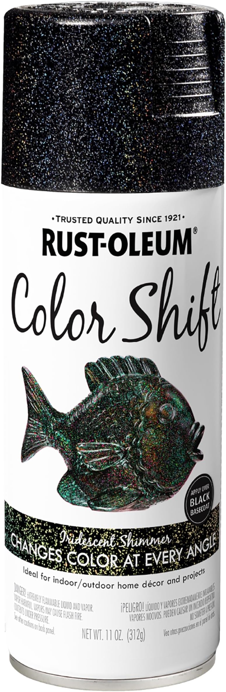 Rust-Oleum 384335 Specialty Color Shift Spray Paint, 11 oz,Iridescent Shimmer