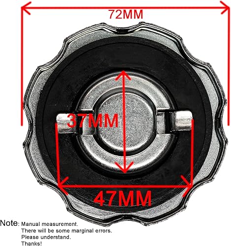 Miniatura 3 de JMCHstore Kit de Reemplazo de Filtro de Junta de Tapa de Tanque de Combustible para Predator 212cc, Juego de Filtro de Gas para Coleman CT200U