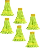 Vista 9 de Matthew - Trapeador de microfibra de limpieza resistente, repuesto de cabezal de trapeador húmedo, excelente absorción, capacidad de lavado premium