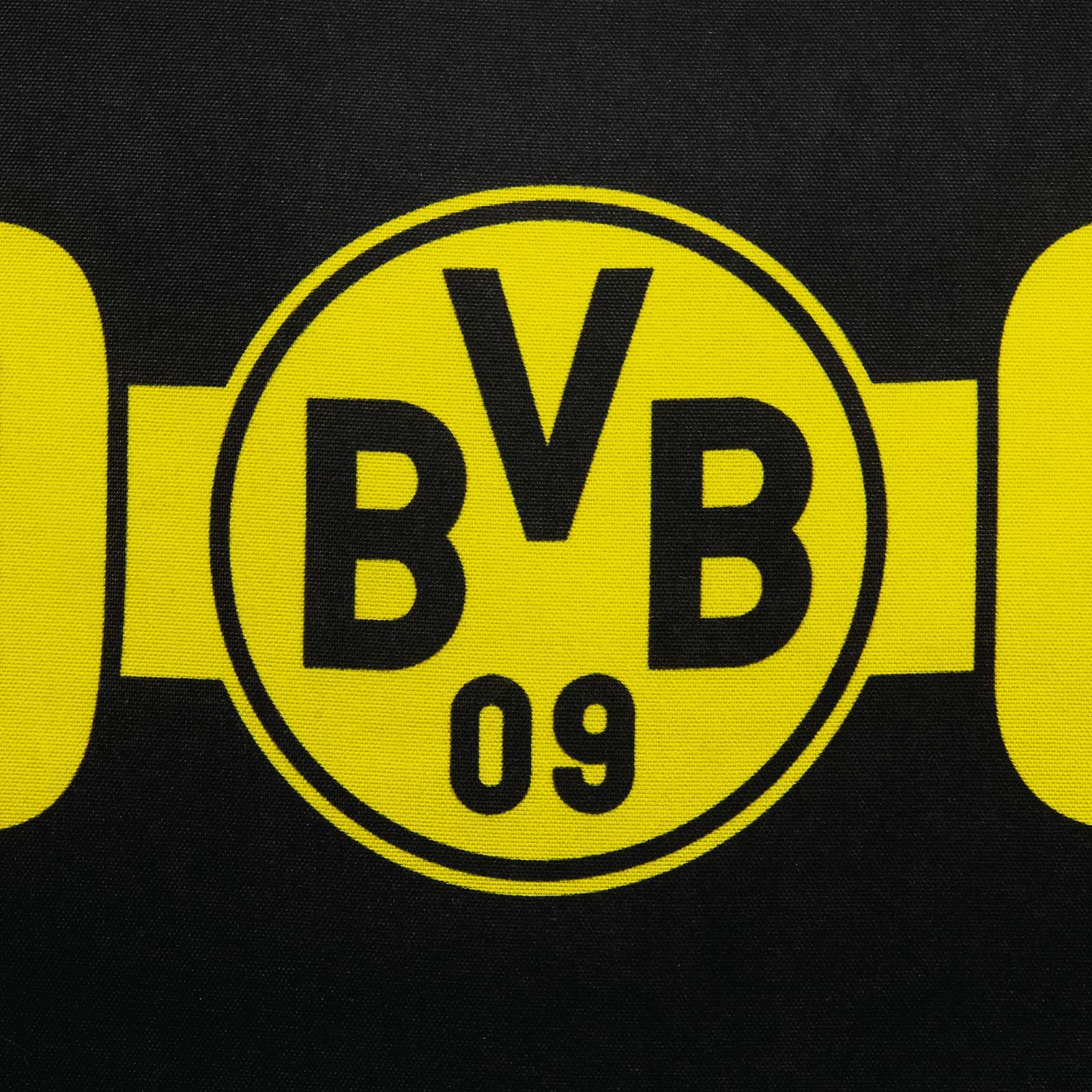 Borussia Dortmund, Cuscino collezione esclusiva, nero, 40x40cm
