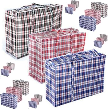 Extra Strong and Durable Laundry Bags Jumbo Shopping, Moving, Storage - by Sale2Save Extra Small 40cm x40cm