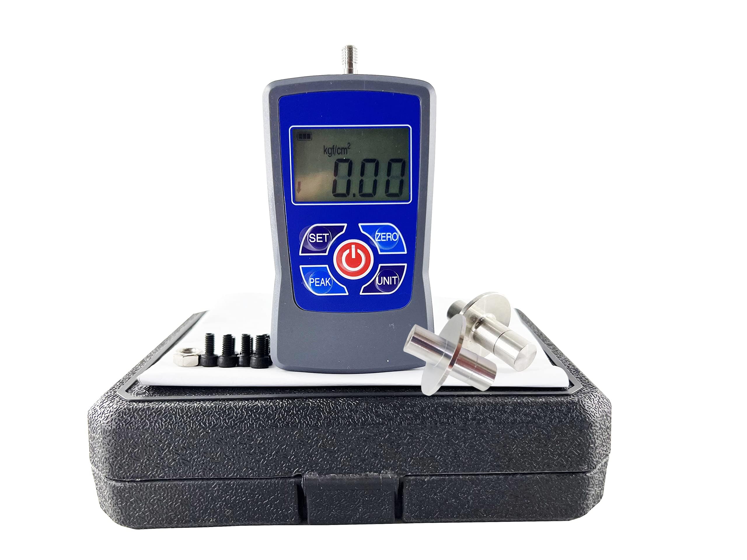 Probador Digital de dureza de Frutas, penetrómetro, esclerómetro, etc., Rango de medición de 0,2 a 15 kgf/cm2 (×105 Pa), función de Alarma Sonora