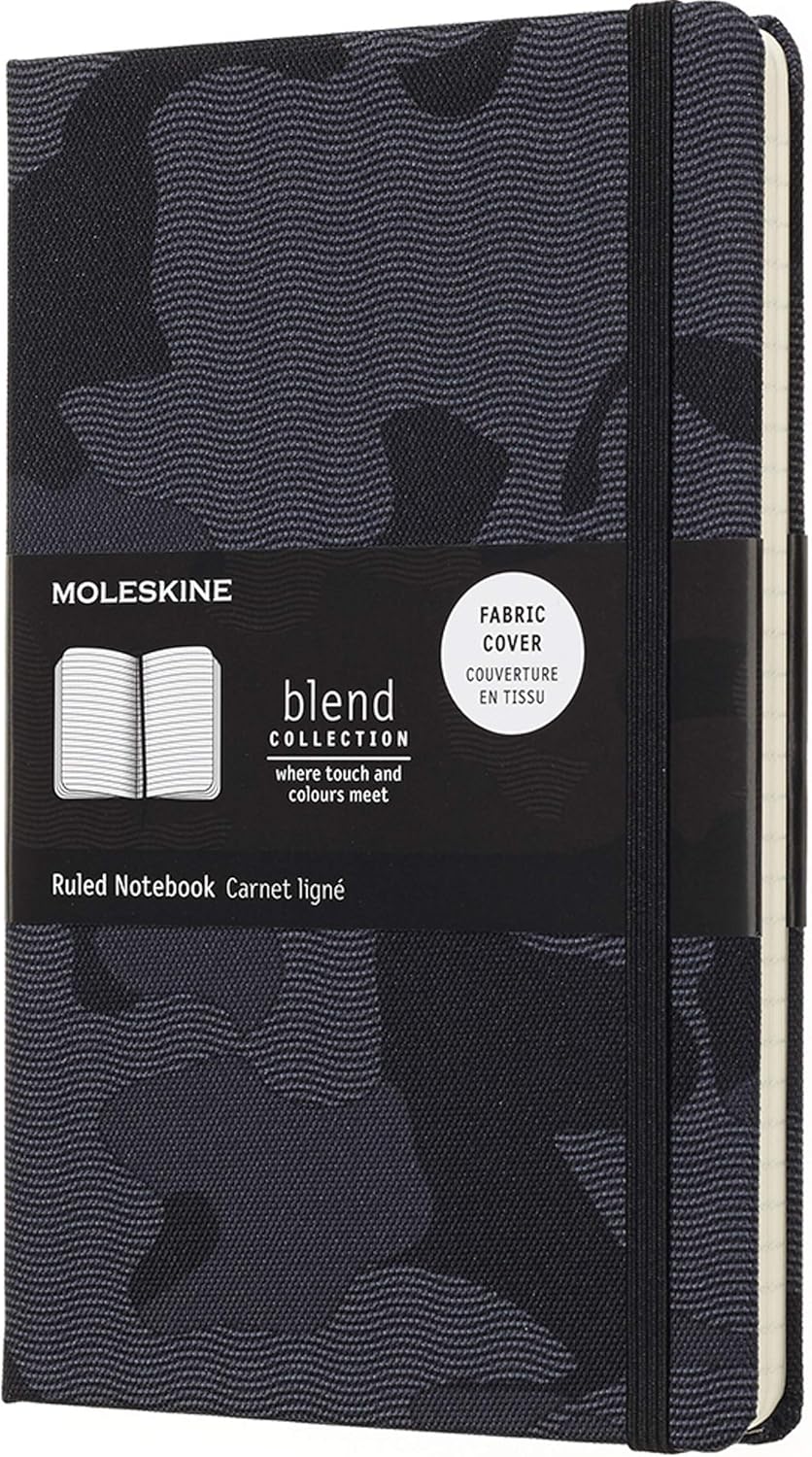 Moleskine Limited Collection Notebook Blend 18 Large Ruled Camouflage