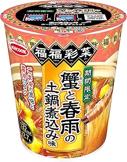 福福彩菜 蟹と春雨の土鍋煮込み味 36g ×12個