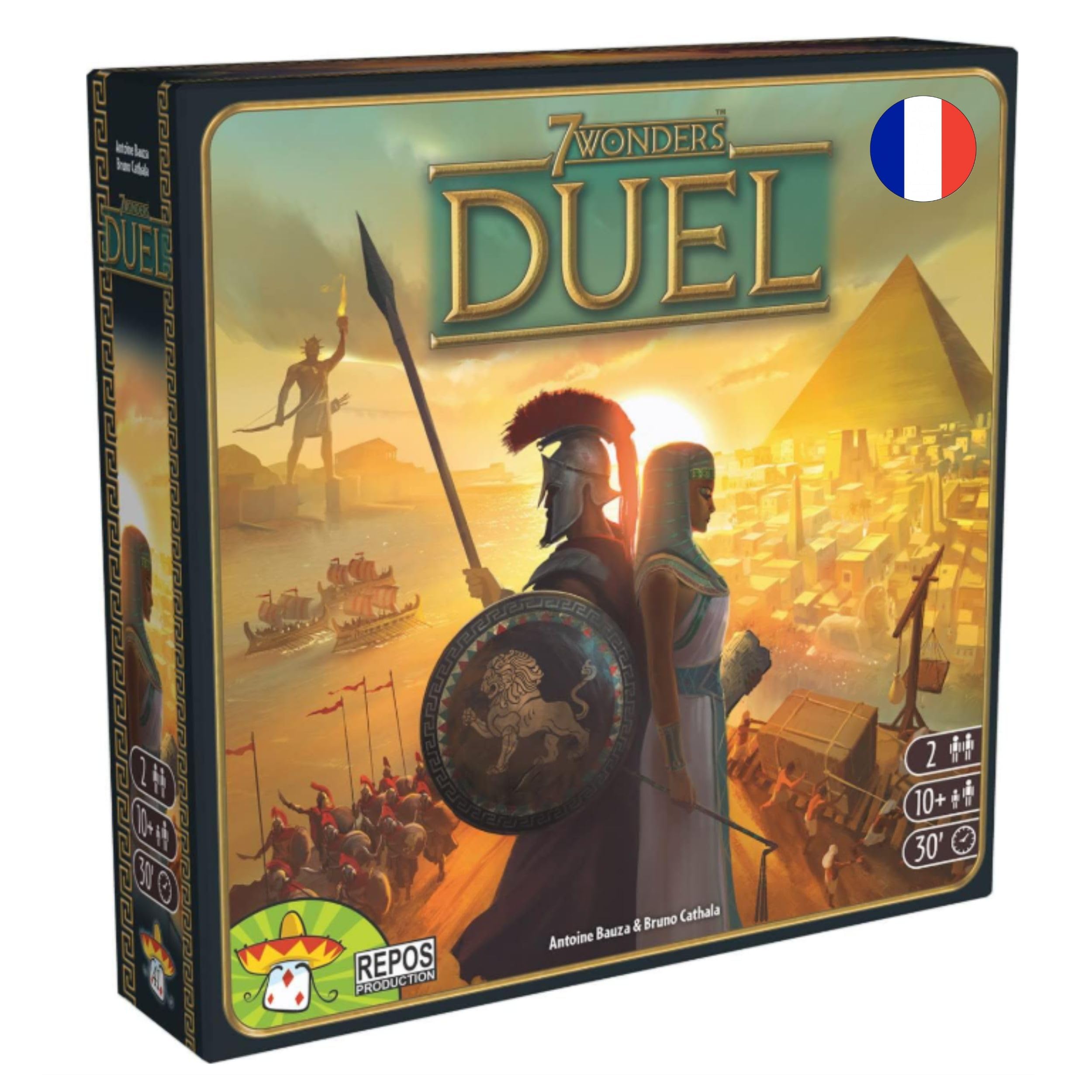 Repos Production Kid Asmodee 7 Wonders - Duel (Color Multi) for ?10 Years and Up