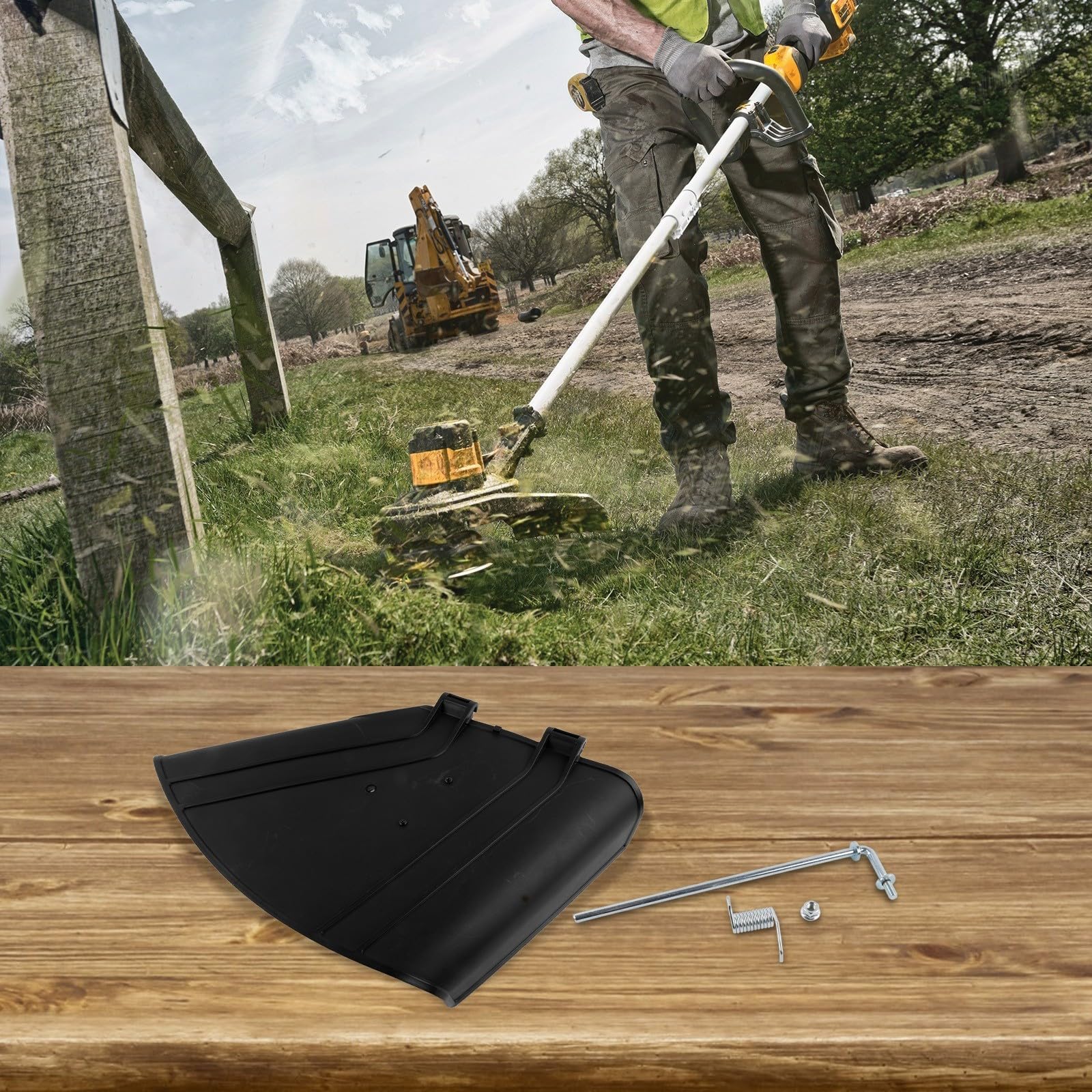 42 deflector de cortacésped y kit de conducto con hardware, compatible con los modelos 75742 75742TA 75742W, conjunto de cubierta de descarga lateral