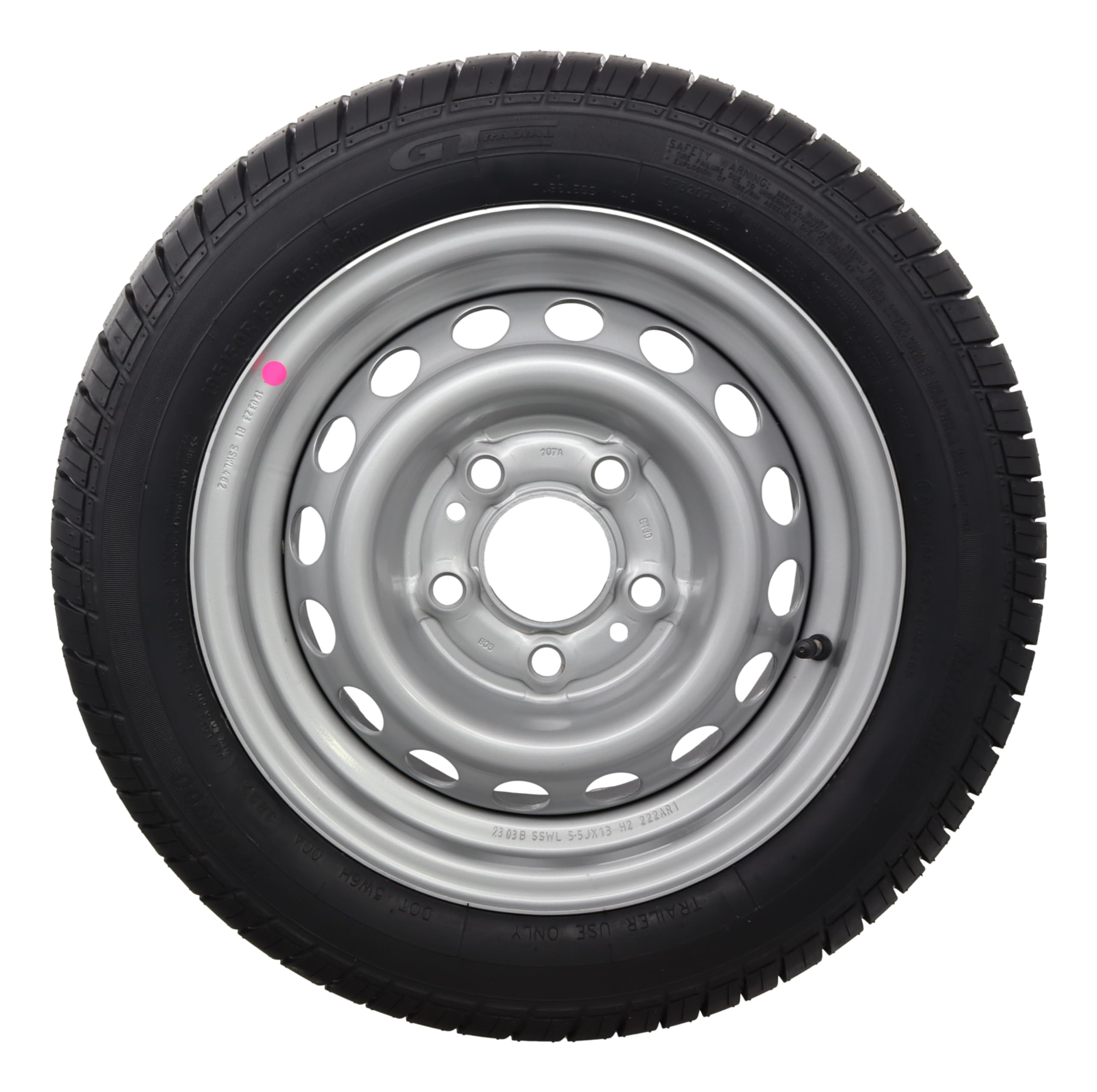 Roue complète 195/50R13C 104N Jante 5 1/2jx13 112 x 5 ET30 Remorque 195 50 R 13 C par exemple Kenda