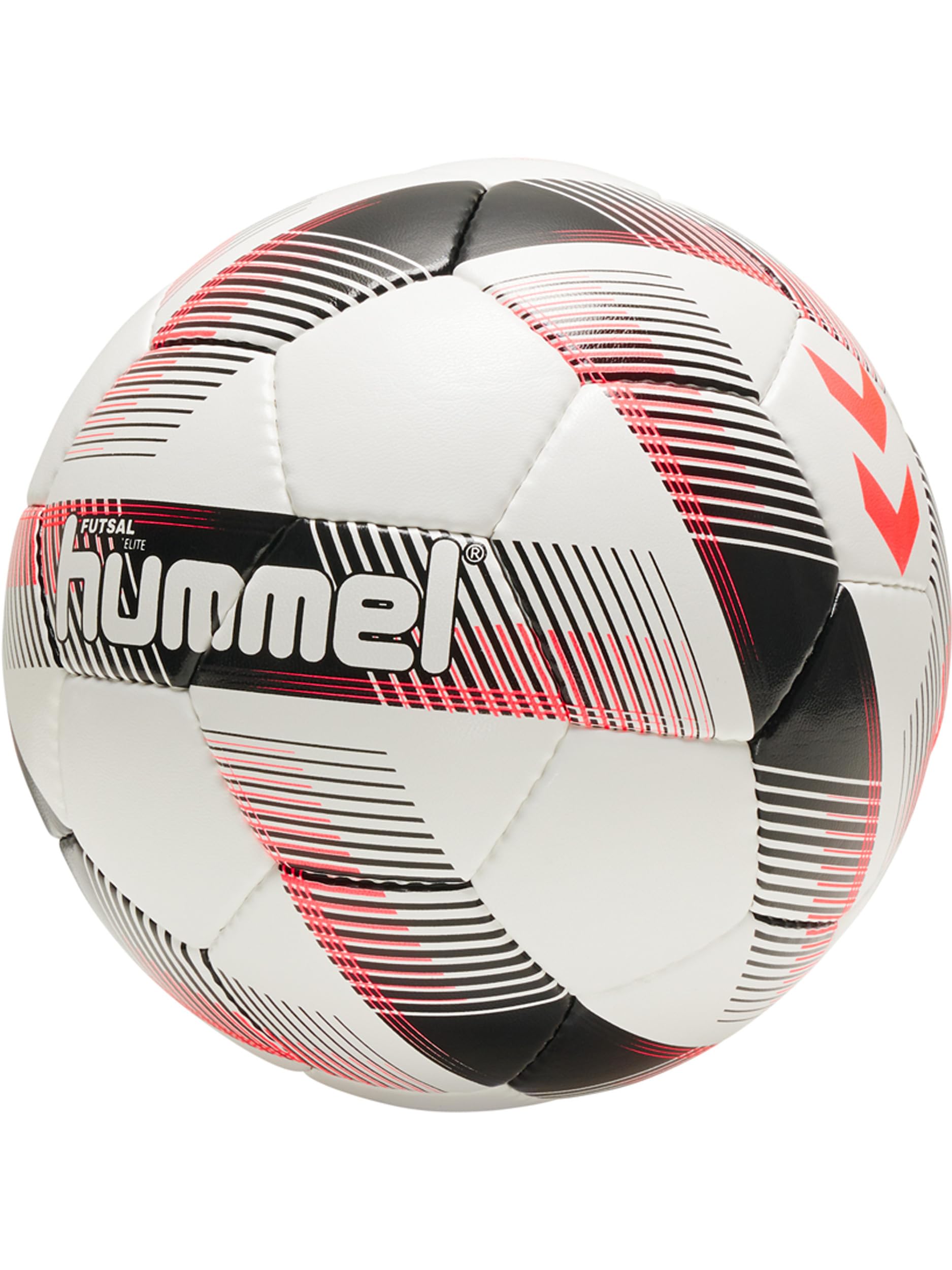 hummel Futsal Ball Elite FB 207526 White/Black/Red 4