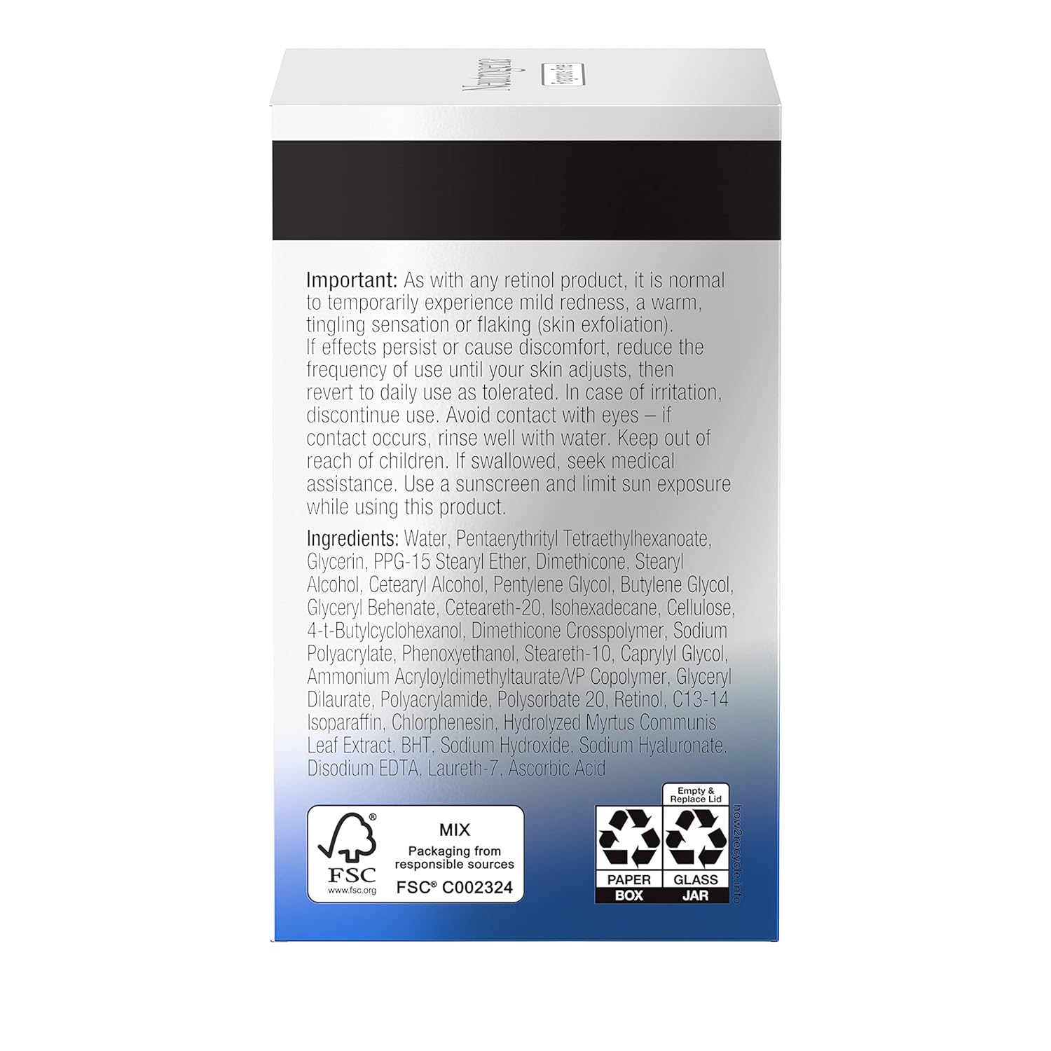 Neutrogena Rapid Wrinkle Repair Retinol Pro+ Anti-Wrinkle Night Moisturizer, Anti-Aging Face & Neck Cream, Formulated without fragrance, parabens, dyes, & phthalates, 0.3% Retinol, 1.7 oz