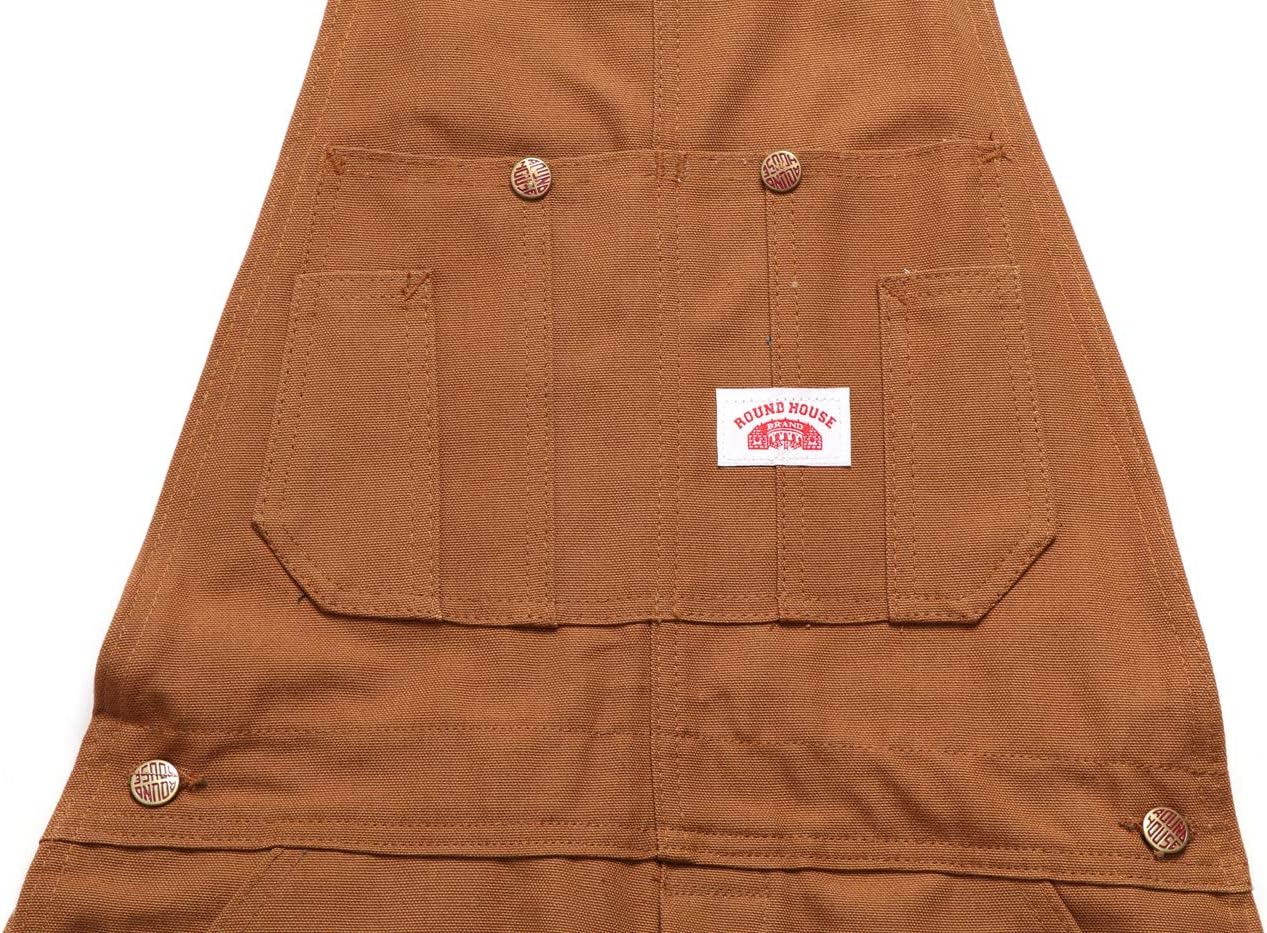Amazon.co.jp: [ラウンド ハウス] 83 Heavy Duty Duck Overalls BROWN