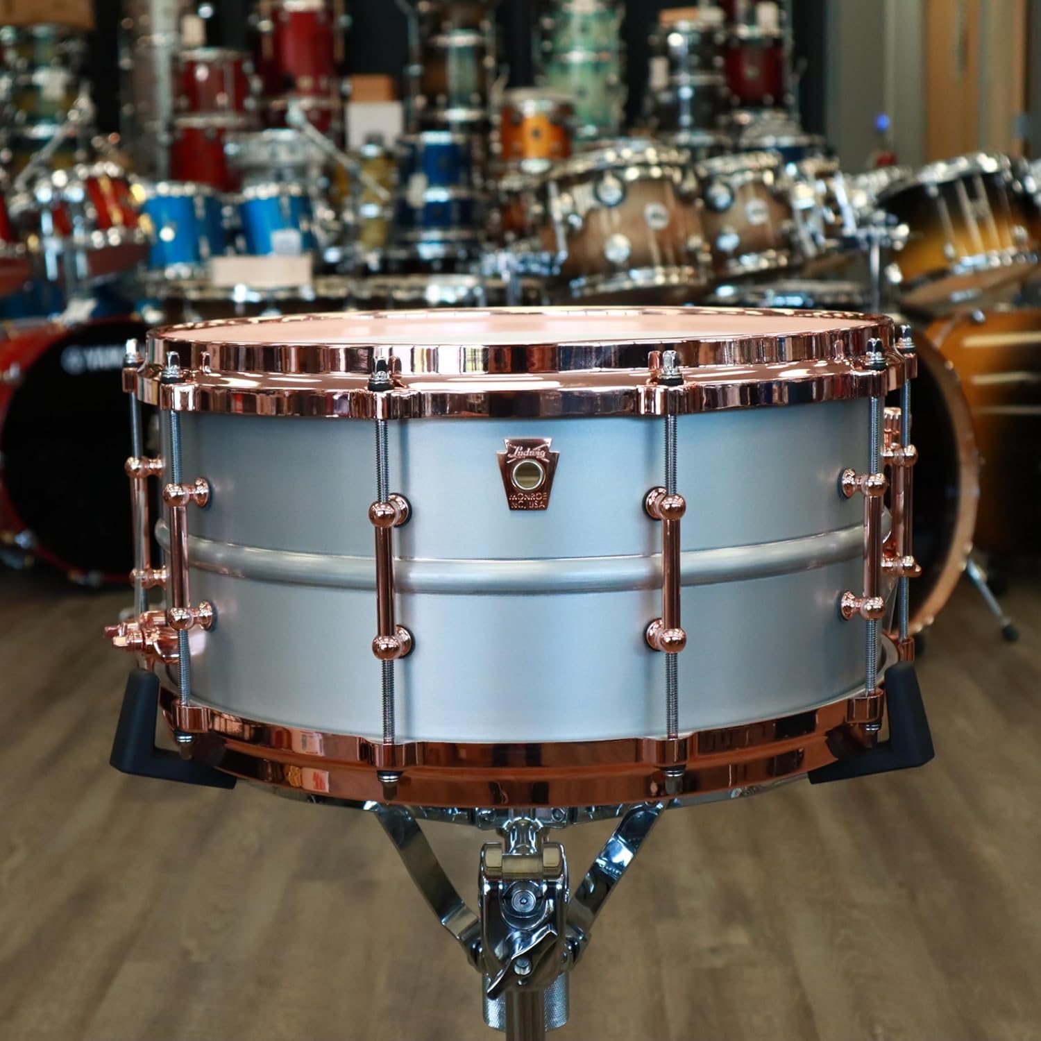 Ludwig 6.5x14" Acrophonic Snare Drum w/Copper Hardware LM405DTC