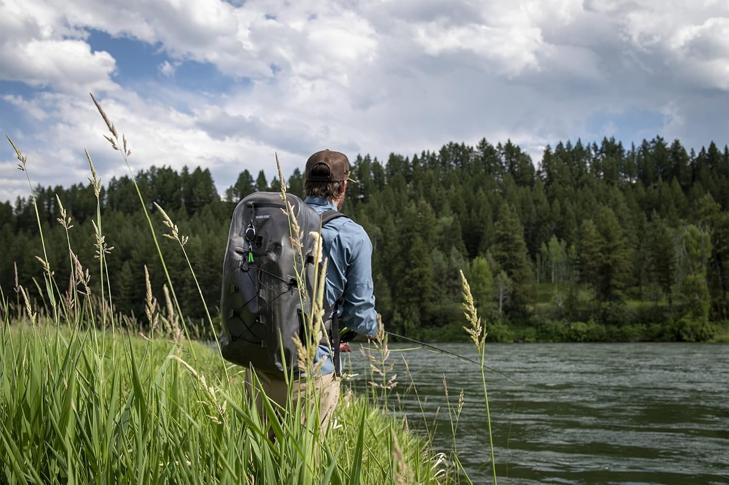 Submersible Backpack - Complete Waterproof Protection - 40 Liter Capacity - 3.2 lbs