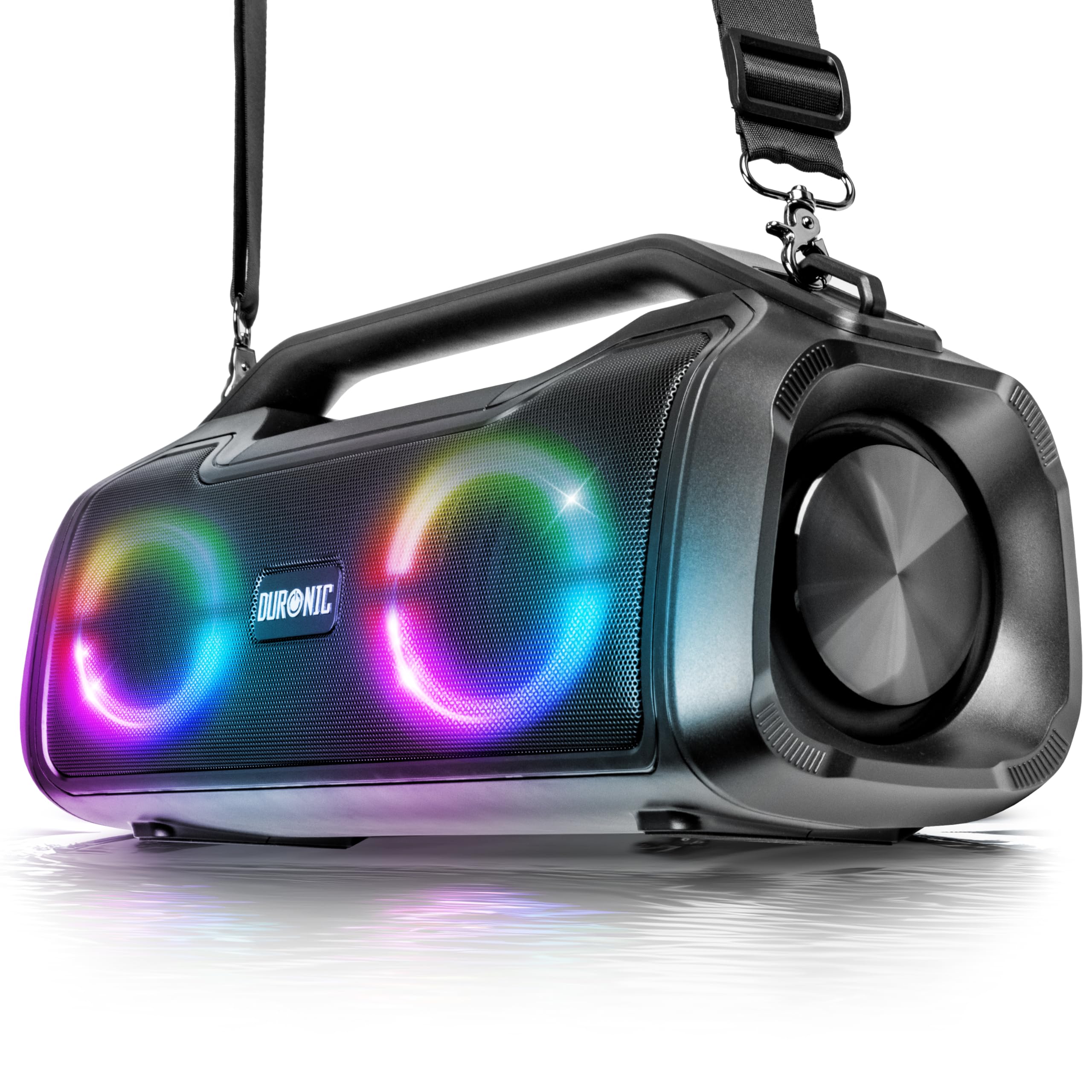 Duronic BX48 Tragbarer Bluetooth-Lautsprecher, Wireless mit