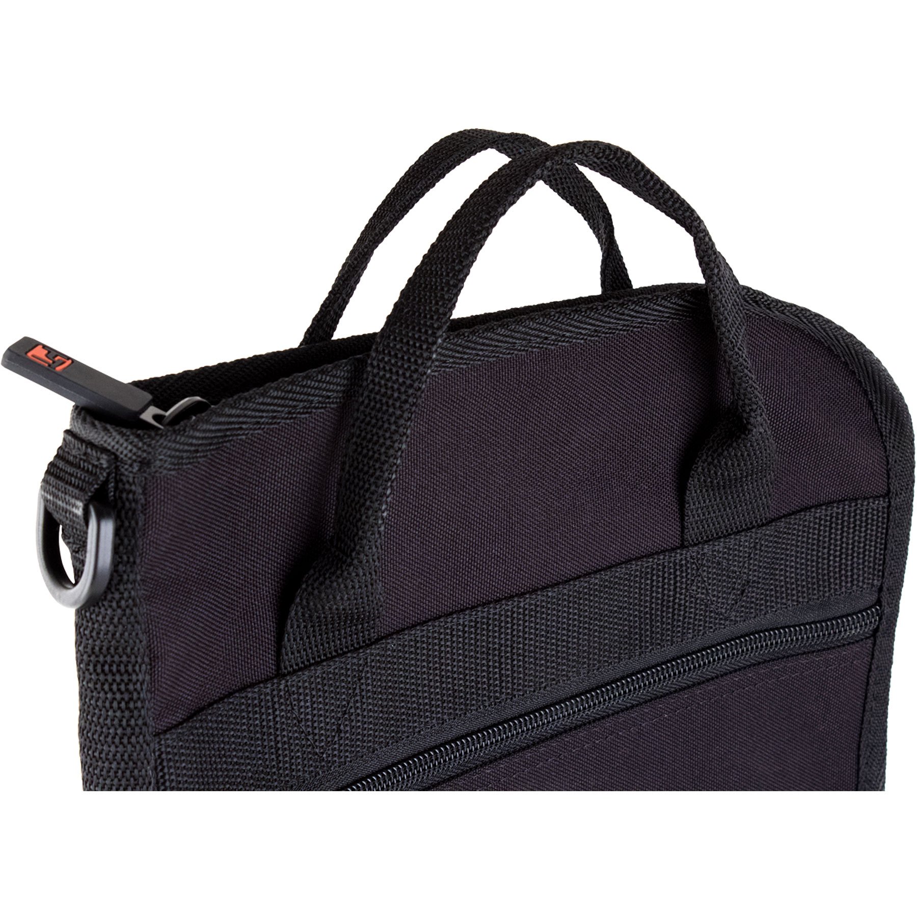 Protec Deluxe - Custodia per bacchette da batteria, con tracolla, colore nero