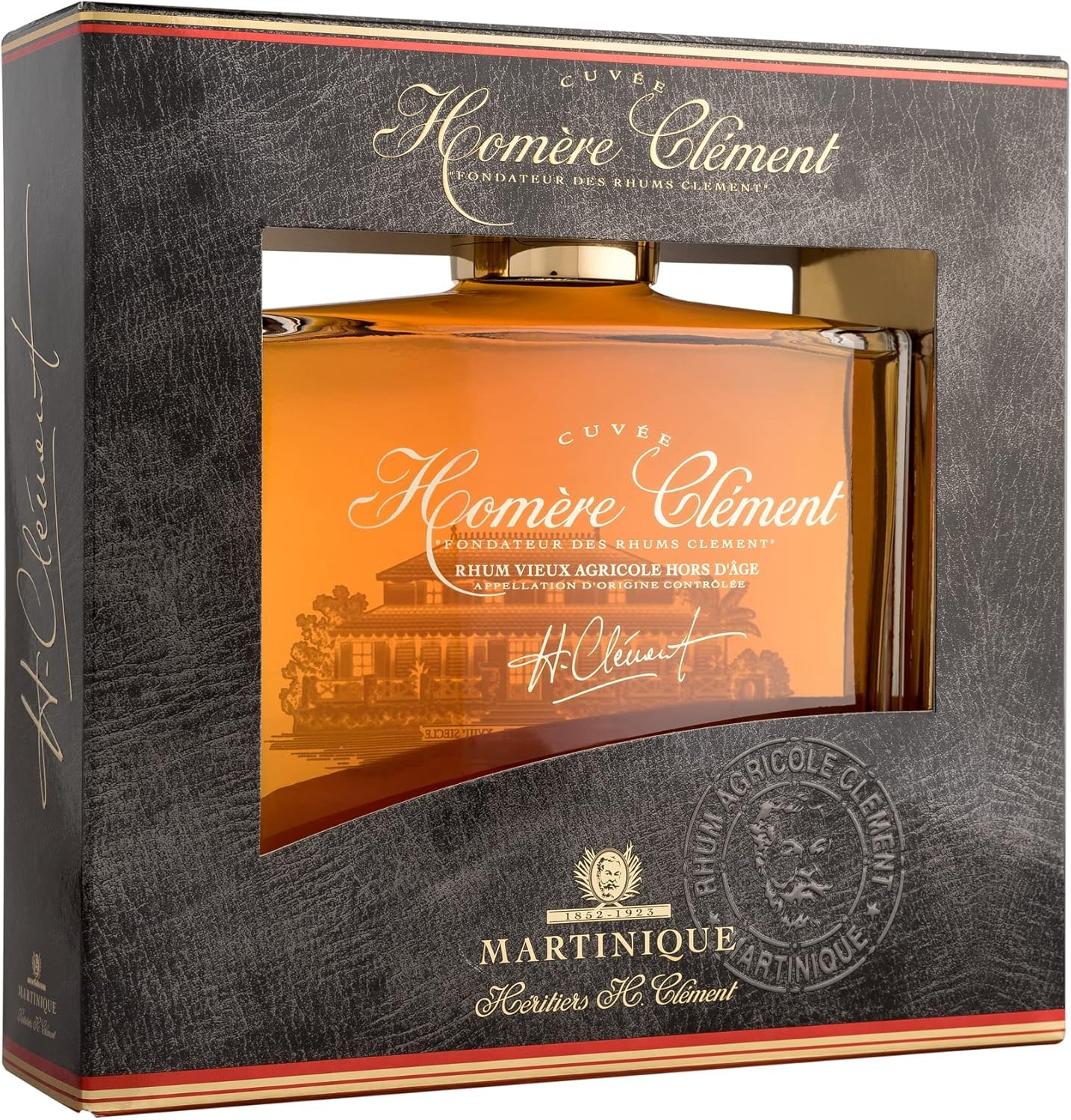 Homére Clément Cuvée Rhum Vieux Agricole Hors D'Âge 44% Vol. 0,7l in Giftbox