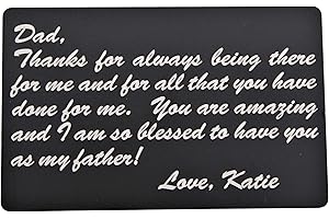 Engraved Metal Wallet Card Holder: A Timeless and Sentimental Gift