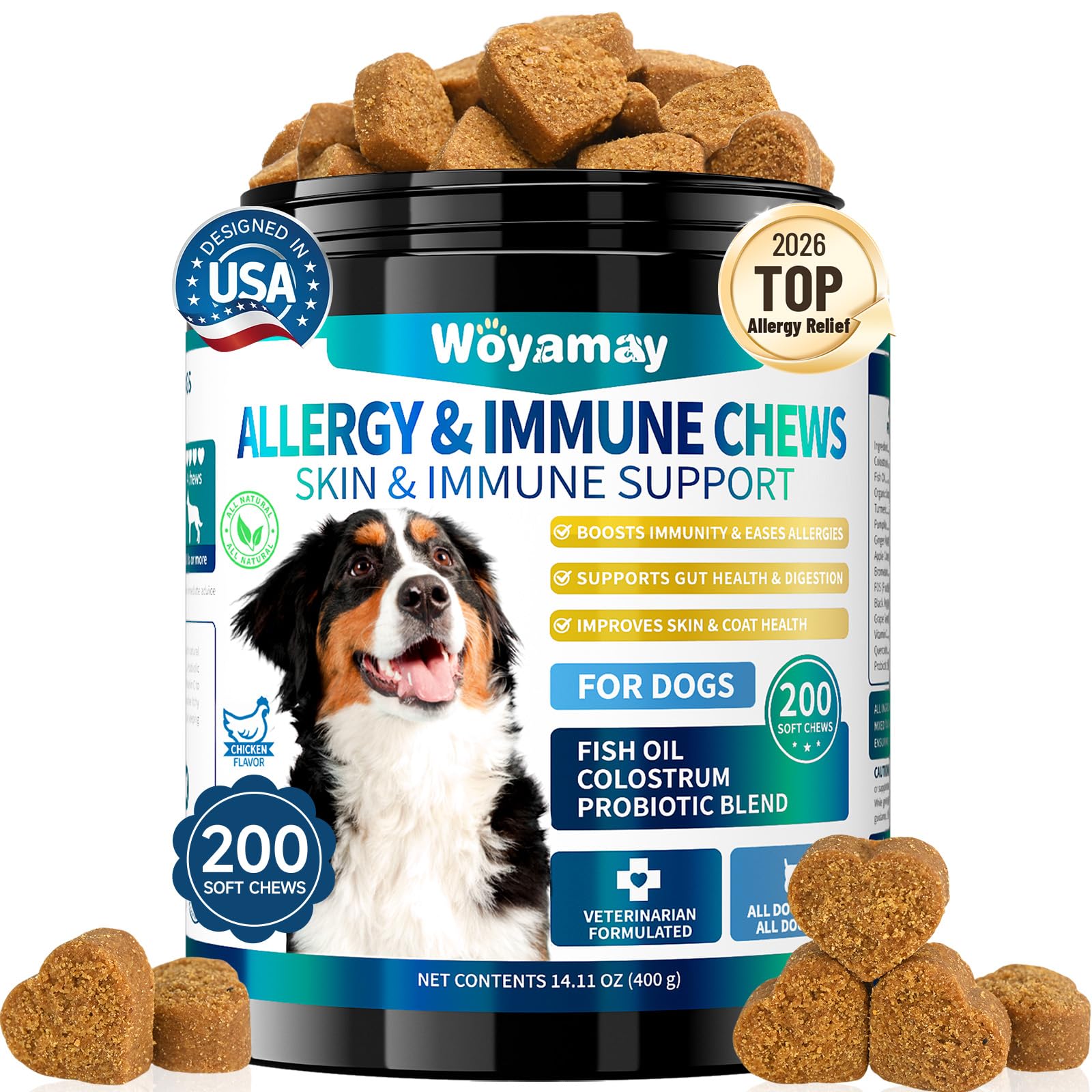 Woyamay Dog Allergy Chews