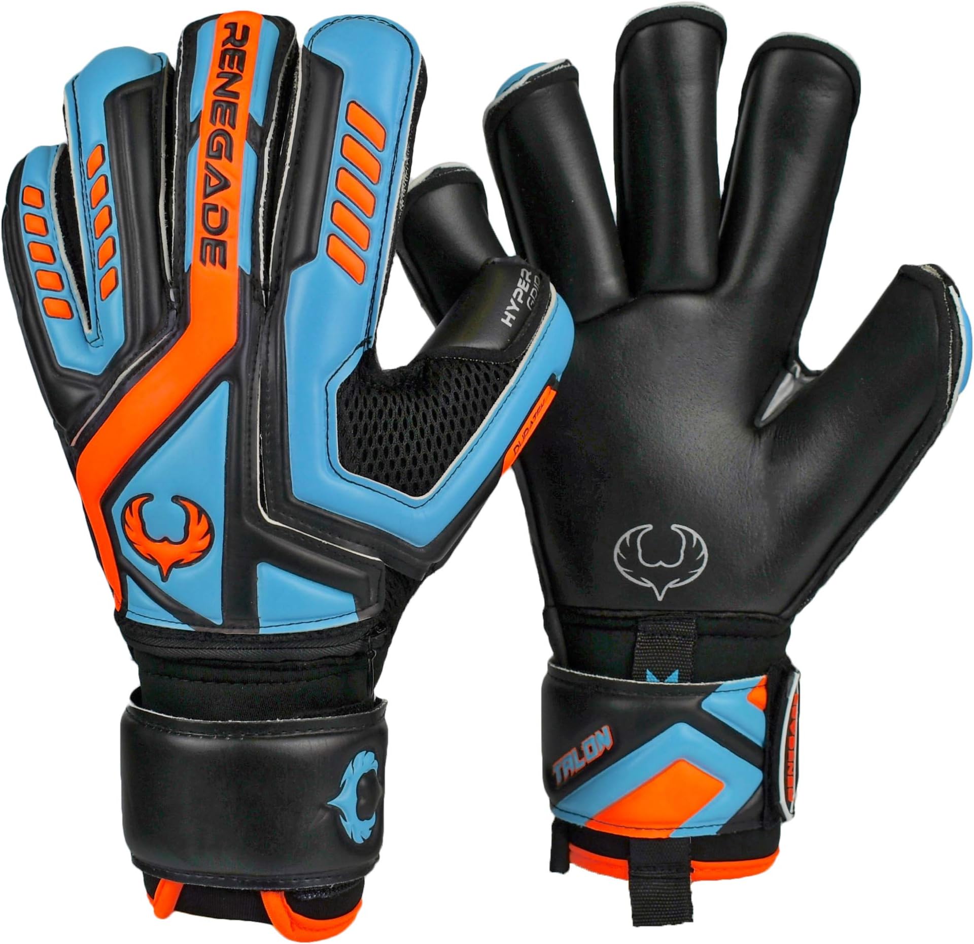 - Talon Goalie Gloves - Adult, Youth, & Kids (Sizes 5-11, 5 Styles, Level 3) Pro-Tek Fingersaves & 3.5+3MM Hyper Grip XD | Durable Goalkeeper Glove for All-Around Play | Based in The USA