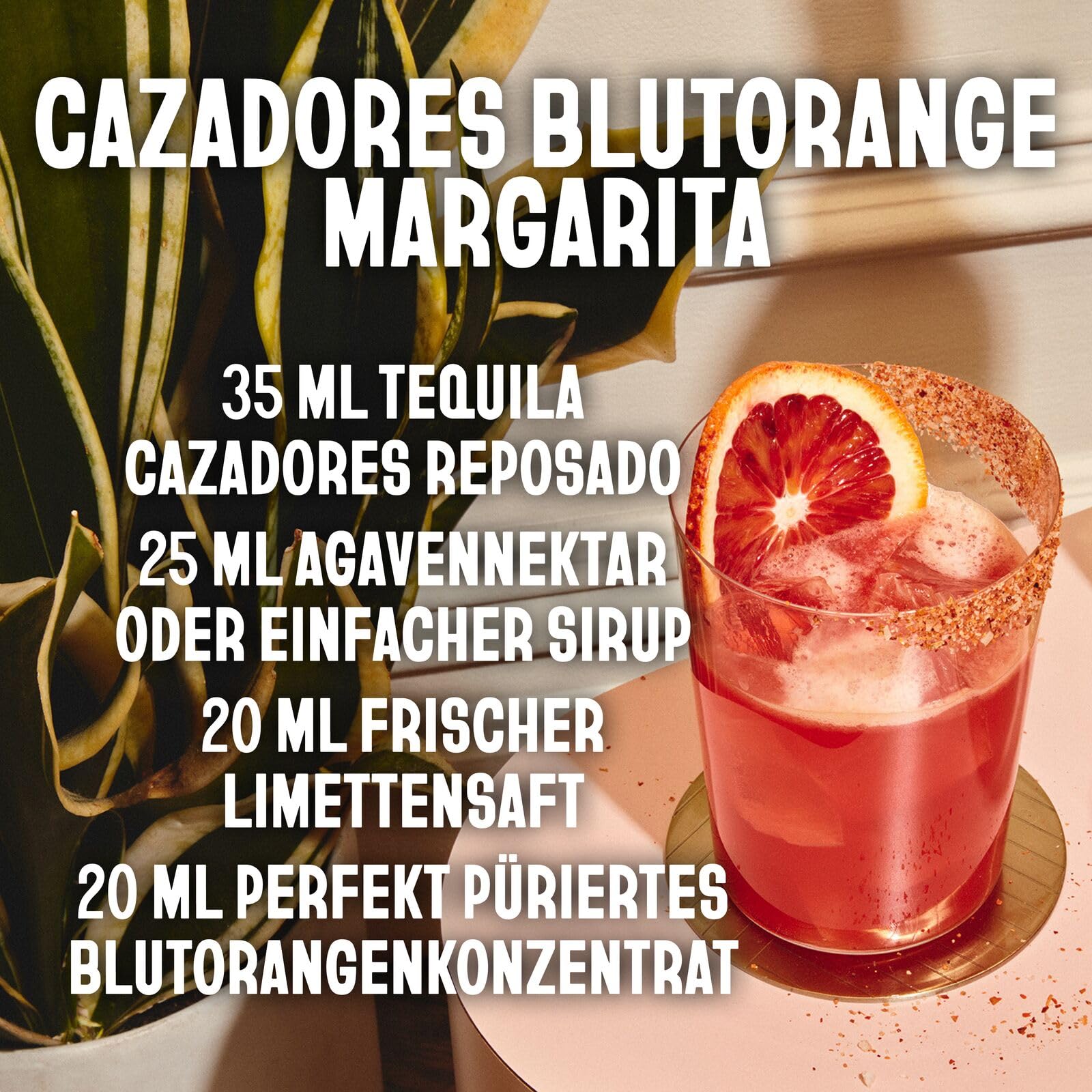 CAZADORES Tequila Reposado, 40% Alkoholgehalt, 70cl / 700ml, Doppelt Destillierter Alkohol aus 100% Blauer Weber-Agave