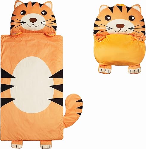 Miniatura 1 de Tapete para siesta preescolar con personaje de Nap Buddies para niños, saco de dormir con almohada para guardería, a partir de 3 años