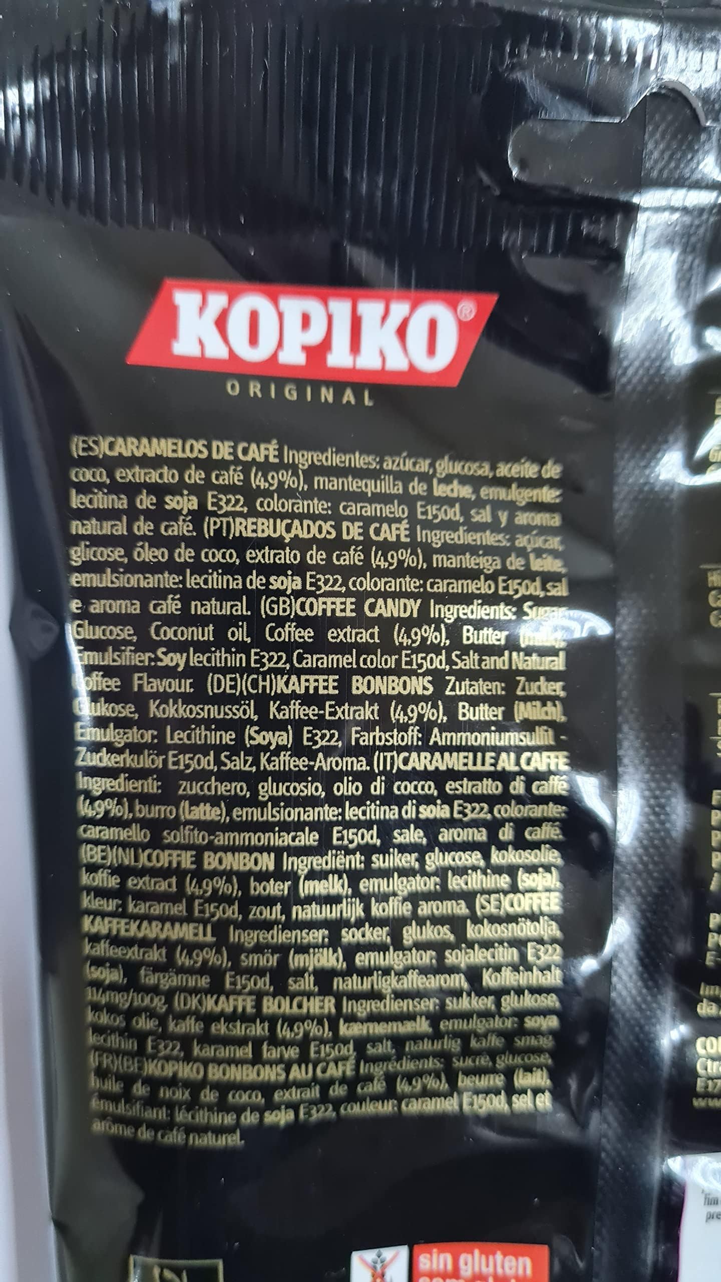 Kopiko Bomboncillos de café, 32 g, 10 unidades
