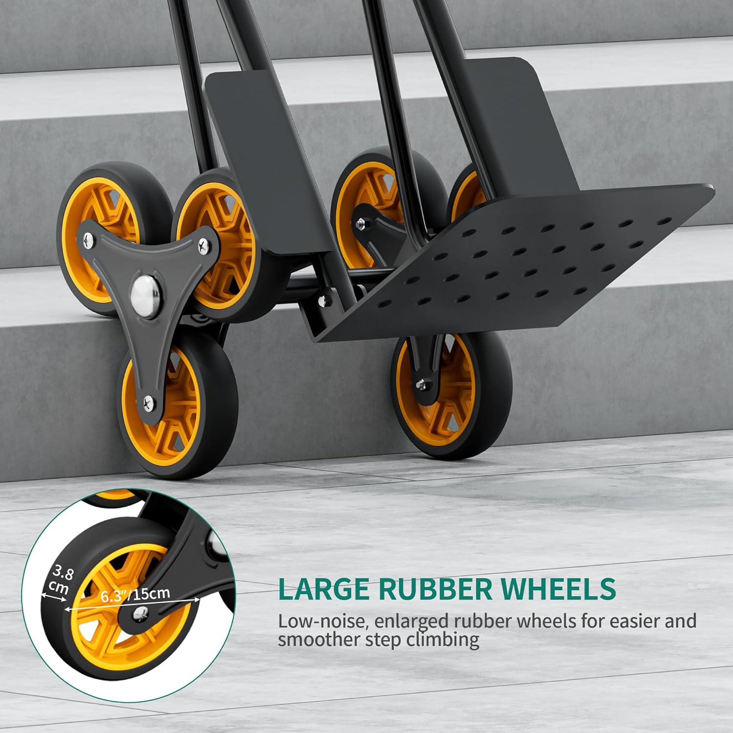 YITAHOME IMISMH-0008-E 6-Wheel Stair Climbing Hand Truck User Manual