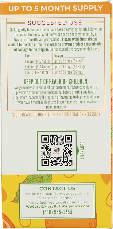 Mary Ruth's, Vitamin E Drops Organic, 2 Fl Oz