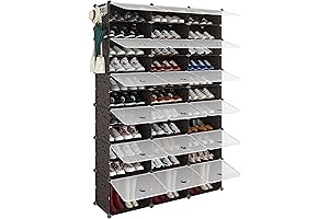 Shoe Rack Organizer - 72 Pair Tower