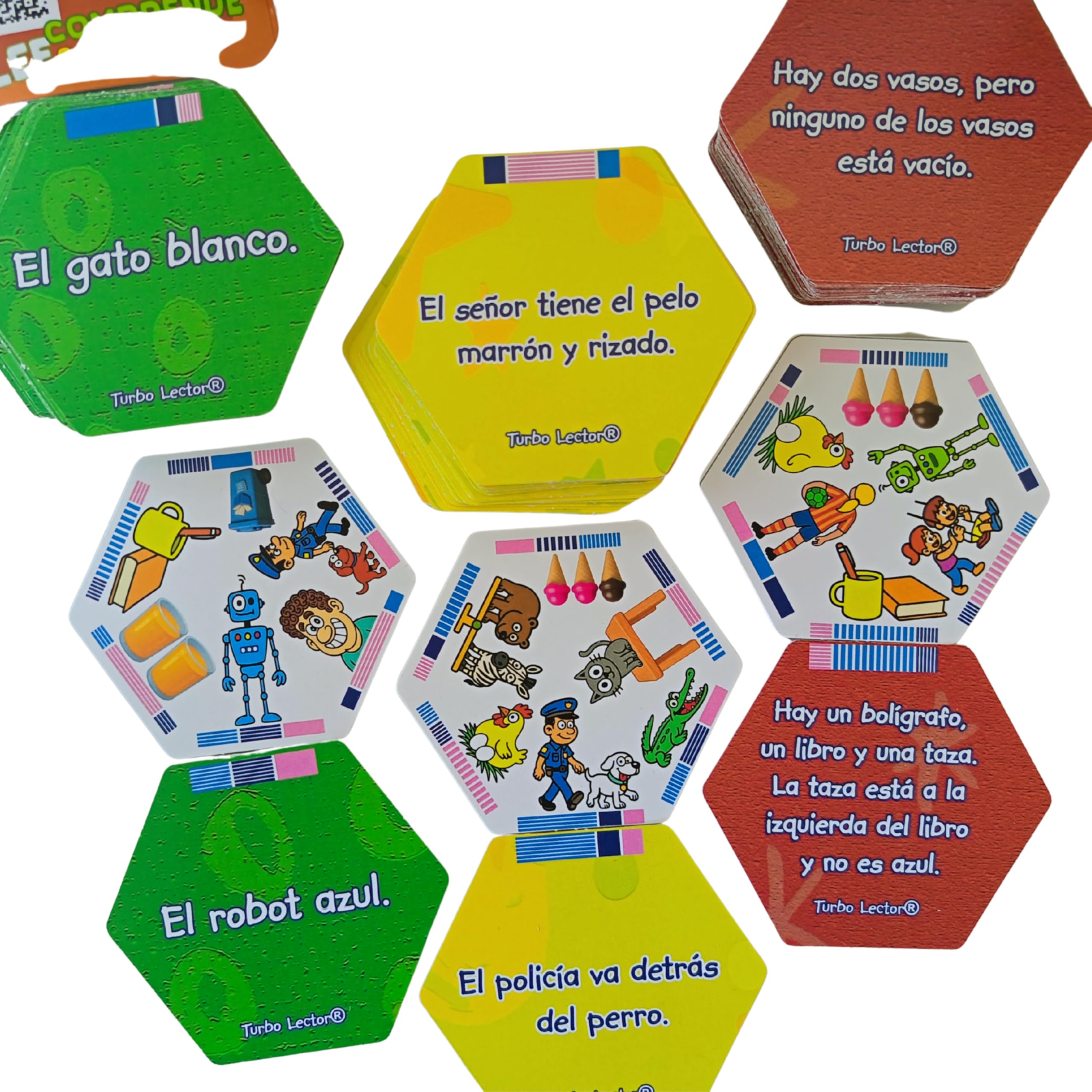 en ESPAÑOL, Juego de comprensión lectora.