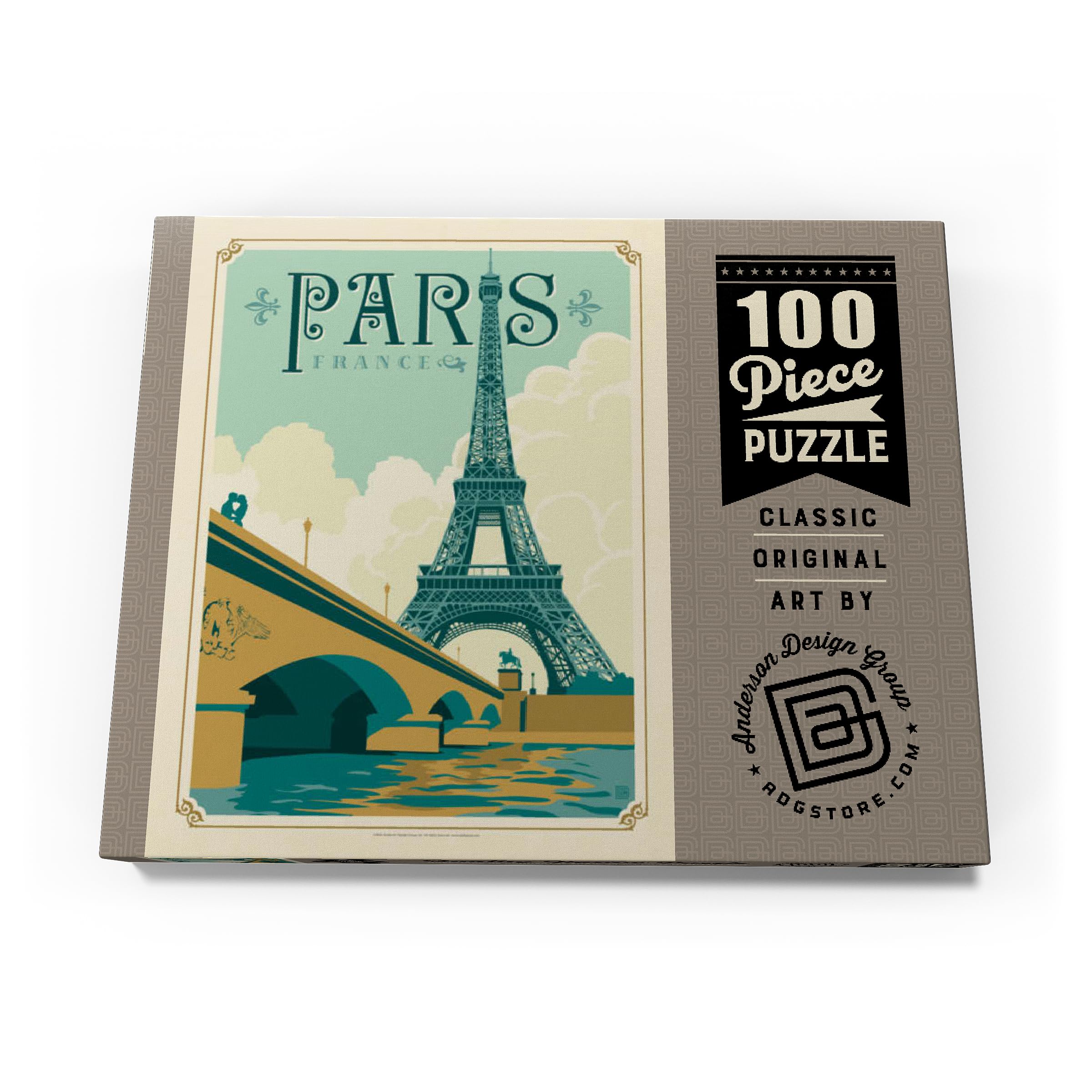 Puzzle Frankreich Nizza Vintage Poster – 1000 Teile Für Erwachsene, Inkl. Referenzposter, Made In USA