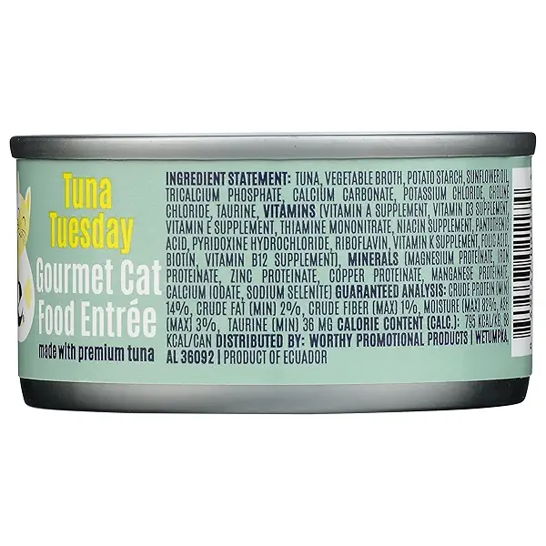 Birdie & Louie Tuna Tuesday Wet Cat Food, 3 OZ 5