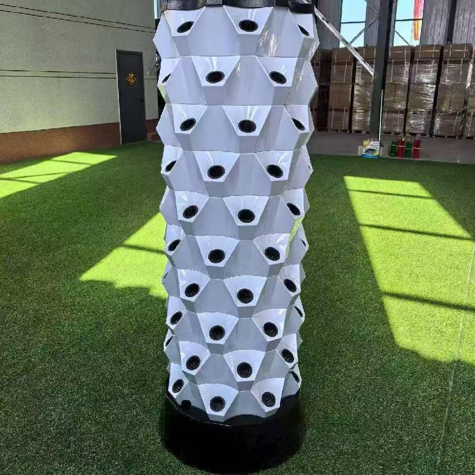 Yxzqloz Aeroponic Garden Tower Hydroponics Growing For Vegetables, Herbs Indoor And Outdoor (80Holes)