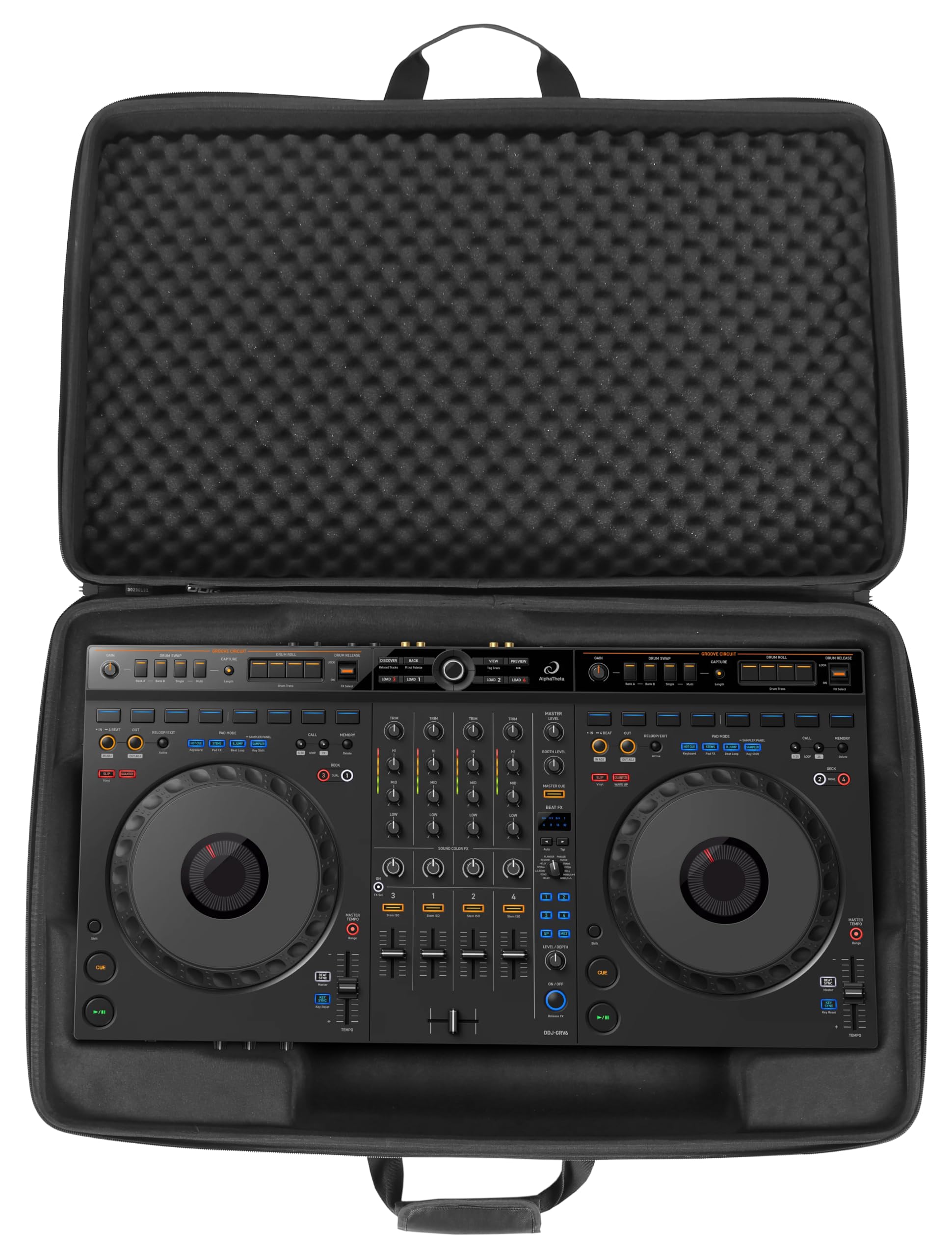 UDG Creator Hardcase AlphaTheta DDJ-GRV6, Black (U8329BL)