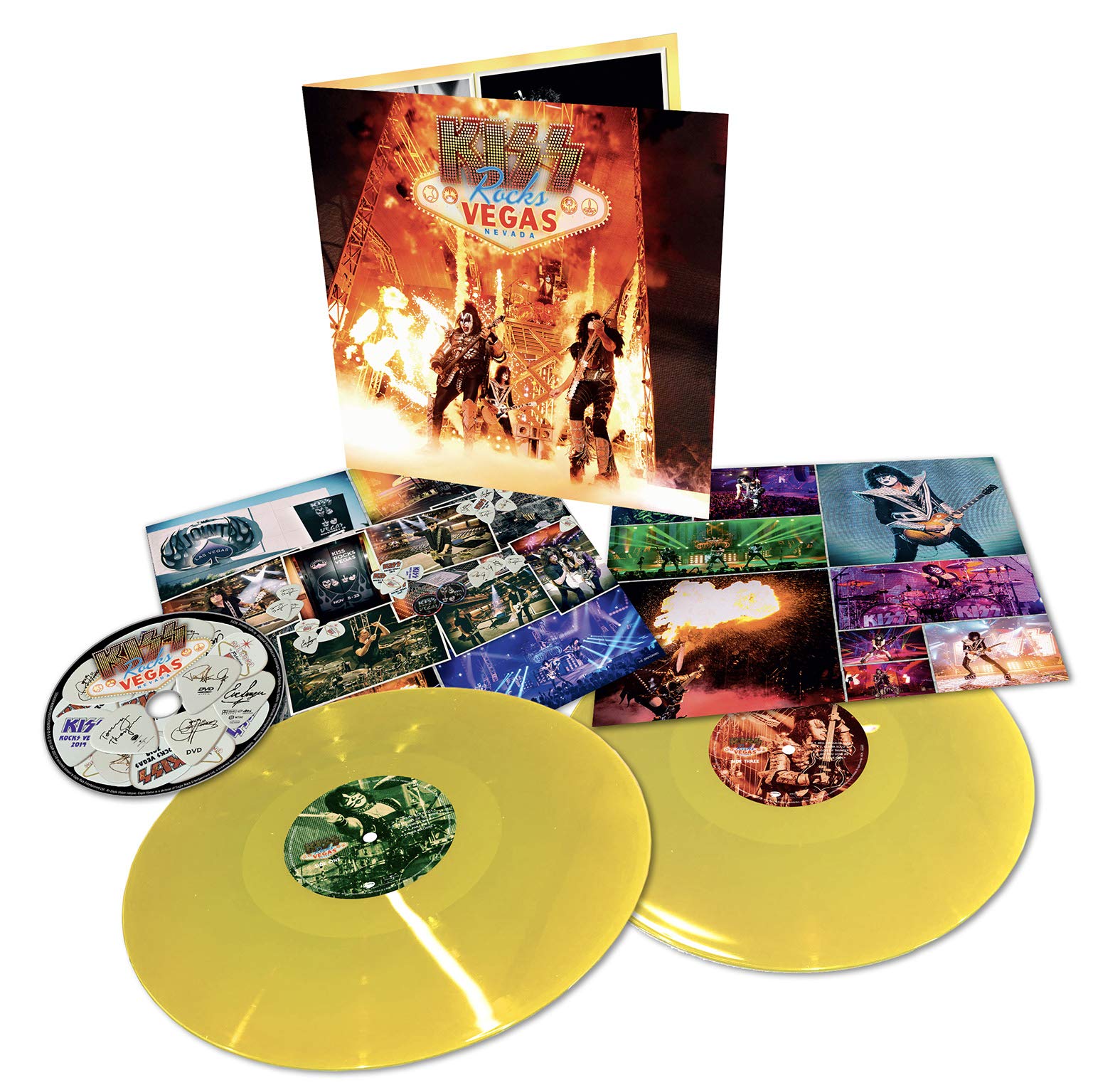 Rocks Vegas (Ltd. Colour 2LP + DVD) [Vinyl LP]