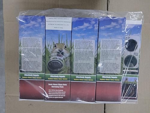 Miniatura 8 de Repelente solar de topos, 28 piezas, ultrasónico, para exteriores, para jardín, patio, césped, repelente solar impermeable para marmotas, ratones,