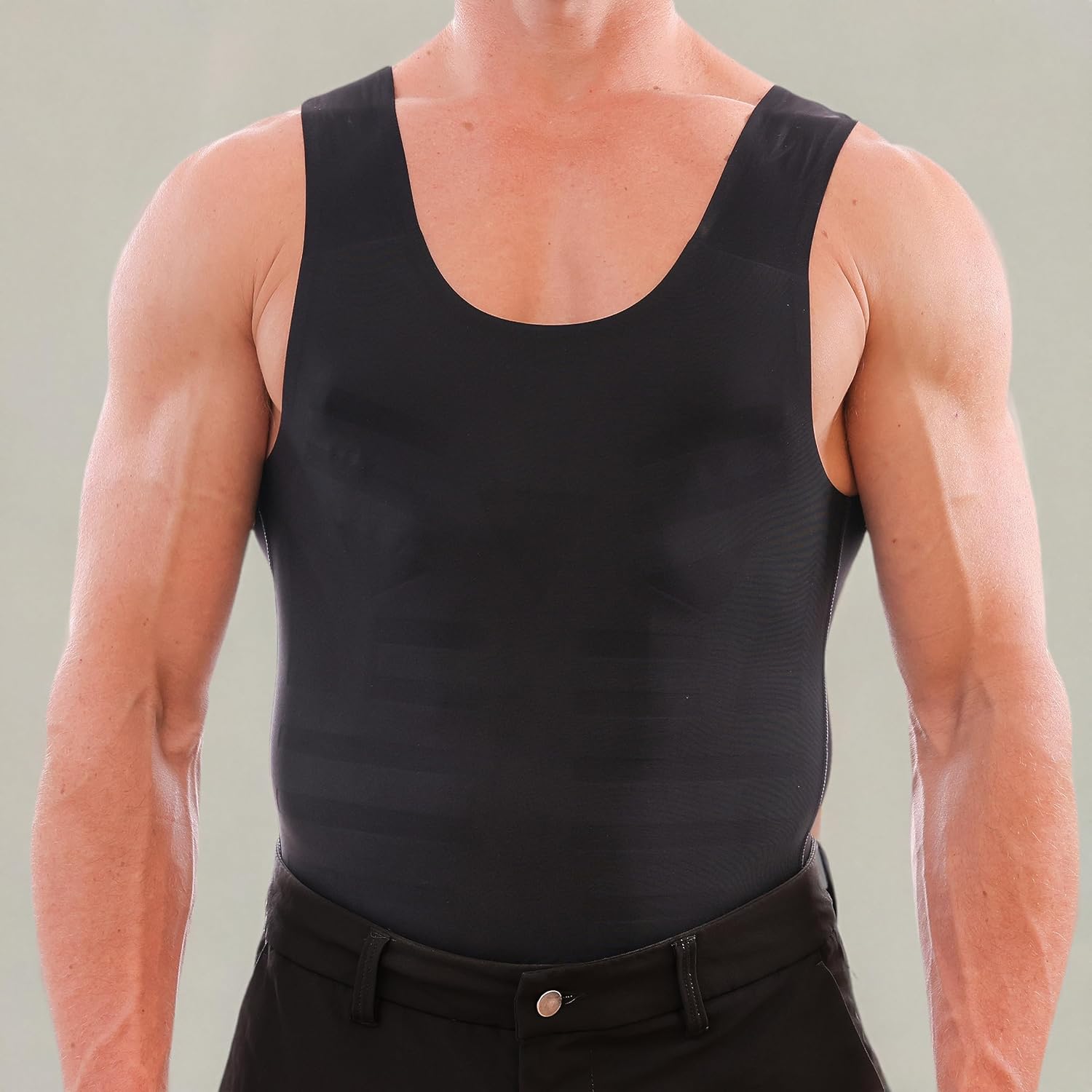 Esteem Apparel SlimFlex Mens Athletic Dry Fit Undershirt Workout Tank Top Camiseta Seco Rápido - Image 6