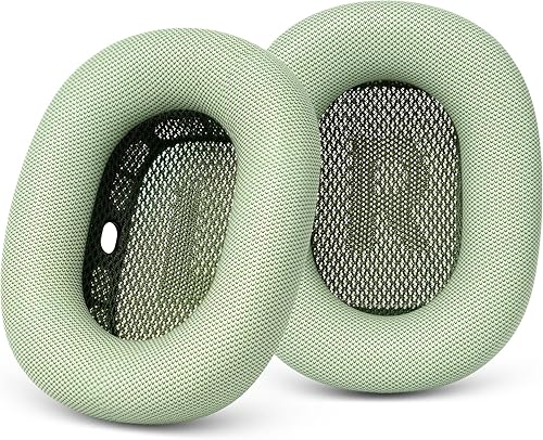 Miniatura 16 de GEVO Almohadillas de repuesto mejoradas para auriculares Apple AirPods Max, almohadillas de cuero de proteína, almohadillas para los oídos con Azul