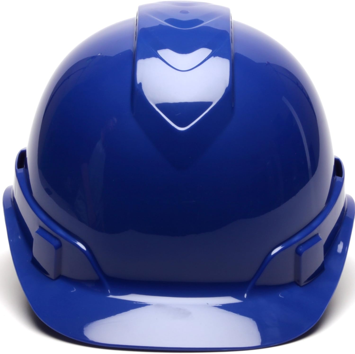 Pyramex Ridgeline Cap Style Hard Hat 4 Point Ratchet Vented Blue