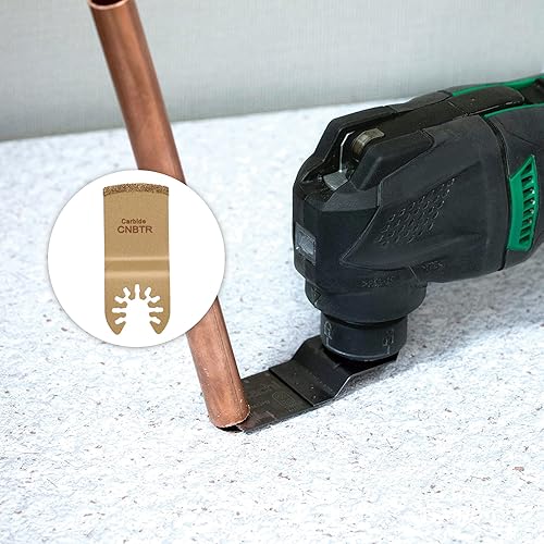 Miniatura 6 de CNBTR Herramientas oscilantes de carburo tipo E de liberación rápida de precisión multiherramienta 5 Uds. 2.953x1.299 in